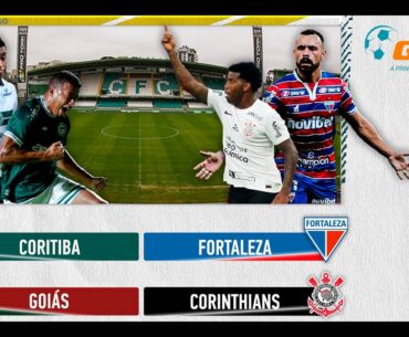 Coritiba vs Fortaleza | Goiás vs Corinthians