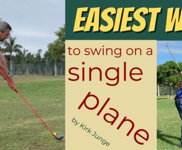 The EASIEST way to swing on a single plane