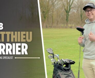 WITB avec Matthieu Perrier, Fitting Specialist chez Titleist