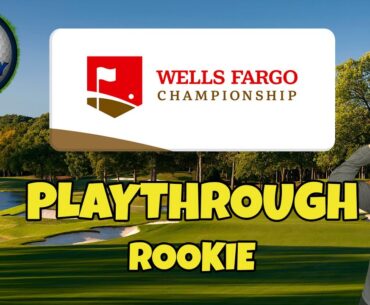 ROOKIE Playthrough, Hole 1-9 - Wells Fargo Championship! *Golf Clash Guide*