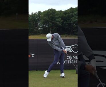 Collin Morikawa amazing downswing and impact ! #golfshorts , #golf, #bestgolf , #golfswing