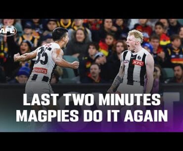 Last Two Minutes | Adelaide Crows v Collingwood | Round 7, 2023