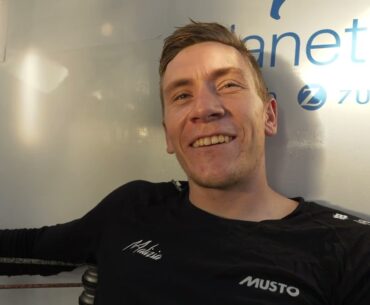 The Ocean Race 2023 leg 4: Will Harris (GBR) - Skipper - Interview in ENGLISH plus B-roll