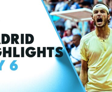 Tsitsipas Faces Baez, Medvedev vs Shevchenko, Tiafoe & Fritz Feature | Madrid 2023 Highlights Day 6