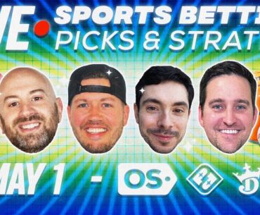 Sports Betting Picks & Parlays 5/1 | Live Strategy Q&A | The Odds Shop