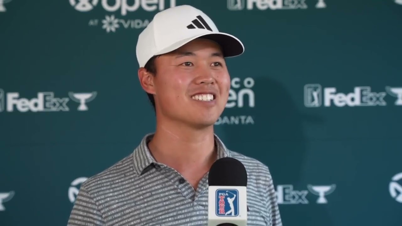 Brandon Wu Friday Flash Interview Day 2 2023 Mexico Open at Vidanta Brandon Wu Friday Flash Interview Day 2 2023 Mexico Open at Vidanta