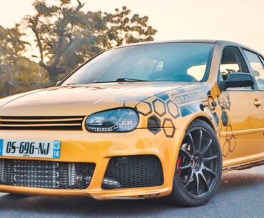 IL NOUS DÉVOILE SA MAGNIFIQUE GOLF IV 1.9 TDI 300 CHEVAUX 👀🔥