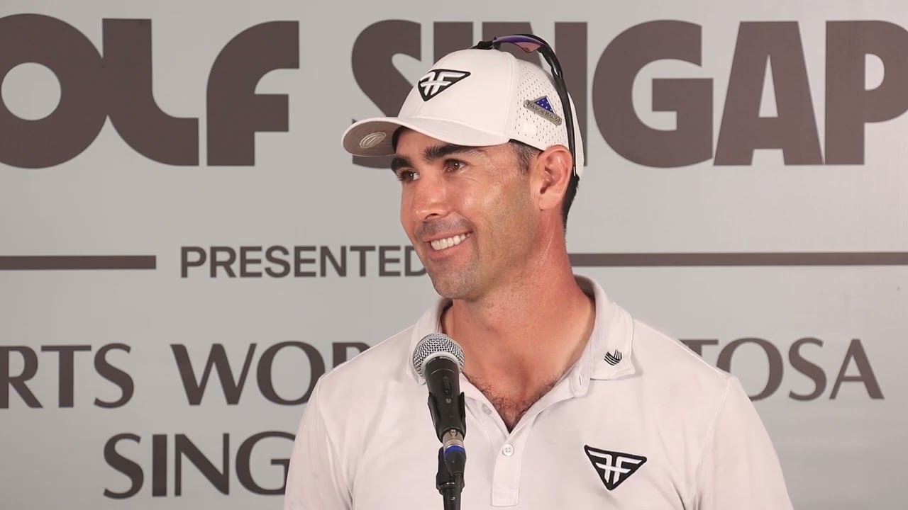 Cameron Tringale Press Conference Friday Day 1 2023 LIV Golf Singapore © LIV Golf Cameron Tringale Press Conference Friday Day 1 2023 LIV Golf Singapore © LIV Golf