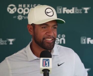 Tony Finau Saturday Flash Interview Day 3 2023 Mexico Open at Vidanta