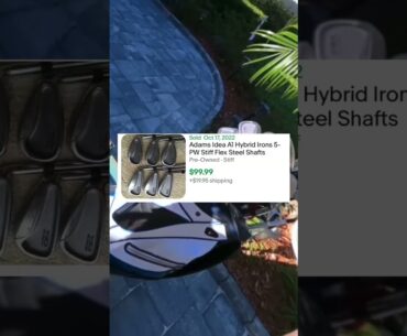 INSANE YARD SALE GOLF FIND #shorts #golf