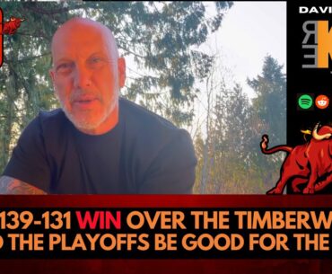 REKAP: 🏀  Chicago Bulls 139-131 Win Over Timberwolves - Would the Playoffs Be Good for the Bulls?