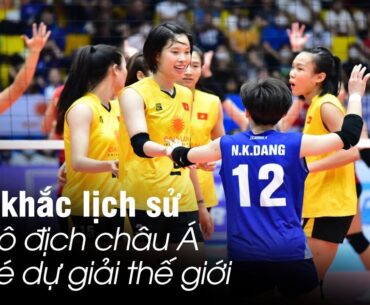 Ngược dòng Thái Lan khi bị dẫn 2-0, VN tạo địa chấn-vô địch ngoạn mục bóng chuyền các CLB nữ châu Á