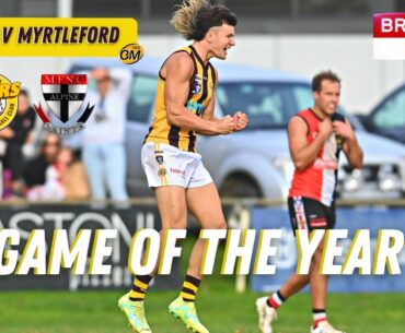 "GAME OF THE YEAR" (Rovers v Myrtleford: Game Day Vlog)