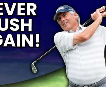 Never Rush Your Golf Swing Again After Doing This Silky Smooth POWERFUL Move