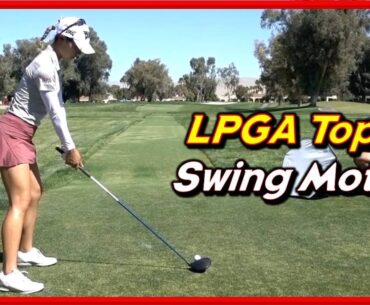 Various Driver Slow Motion Swings of LPGA Top 10 Rankers