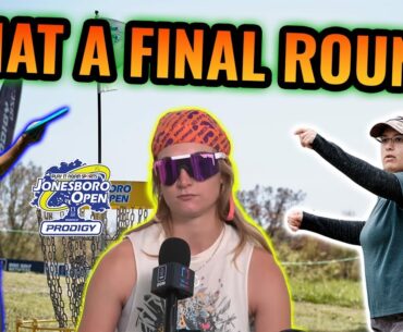DGPT 2023 Jonesboro Open FPO FINAL ROUND RECAP! Incredible Finish! (DGPT 2023)