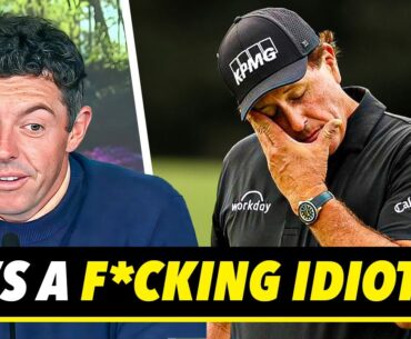 Why Rory Mcllroy MOCKED Patrick Reed And Phil Mickelson..