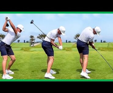현존 최강 초장타자스윙 "카메론 챔프"  파워풀 스윙모션 & 슬로우모션, No.1 Long Hitter "Cameron Champ" Amazing Swing Motion
