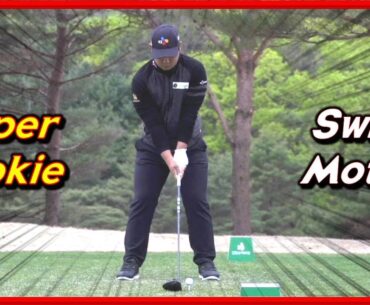 PGA Hot Rookie "Tom Kim" Powerful Swing & Slow Motions Iron Wood Driver