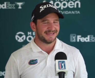Alejandro Tosti Sunday Flash Interview Day 4 2023 Mexico Open at Vidanta