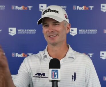Kevin Streelman Thursday Flash Day 1 2023 Wells Fargo Championship © PGA Tour
