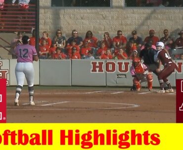 Texas A&M vs Houston Softball Game Highlights 5 3 2023