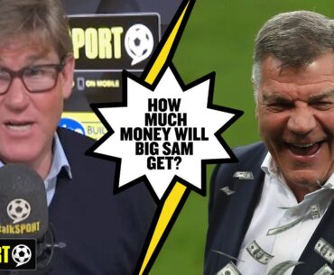 £1-3 MIL FOR 4 GAMES? 😲 Simon Jordan predicts what Sam Allardyce could receive if he keeps Leeds up!