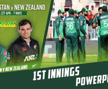 1st Innings Powerplay | Pakistan vs New Zealand | 2nd ODI 2023 | PCB | M2B2T