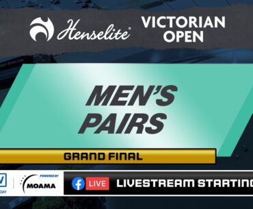 VO2023 | Men’s Pairs | Grand Final | Corless/O'Brien vs Sidebottom/Robertson