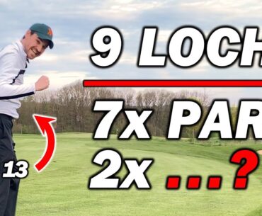 MEGA STARKE 9-LOCH! Letztes Mal mit alten Schlägern | GC Erlangen | KW GOLF