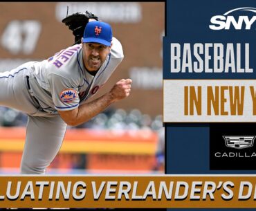 A closer look at Justin Verlander's Mets debut | Baseball Night in NY | SNY