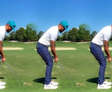 TONY FINAU GOLF SWING - SLOW MOTION