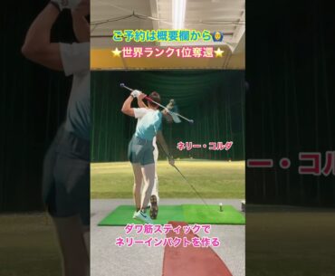 👸世界ランク1位奪還👸女王ネリーコルダインパクトはダワ筋スティックで作り上げる#Shorts