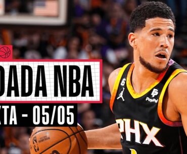 Devin Booker foi FANTÁSTICO na vitória do Phoenix Suns! - Rodada NBA 05/05