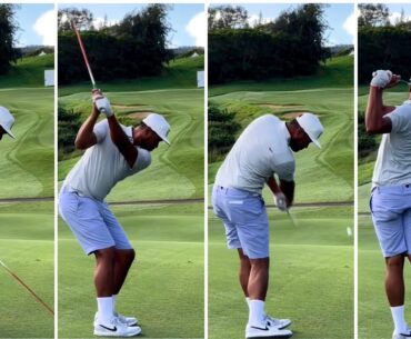 Tony Finau Golf Swing Sequence And Slowmotion