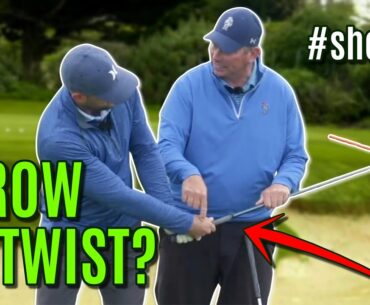Should I THROW Or Should I TWIST? #shorts #golfswing #golf #ericcogorno