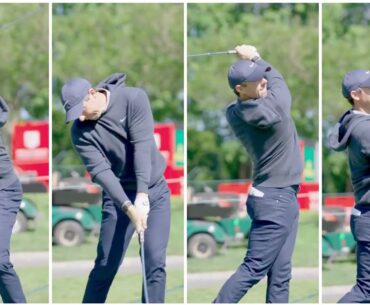 Rory Mcilroy Driver and Iron Swing & Slowmotion At Quail Hollow