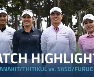 Tavatanakit/Thitikul vs. Furue/Saso Day 1 Highlights | 2023 Hanwha LIFEPLUS International Crown