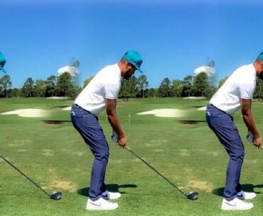 TONY FINAU GOLF SWING - SLOW MOTION