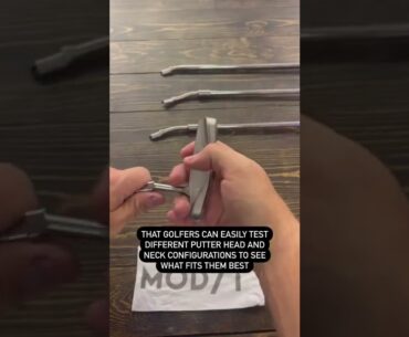 This Putter Comes With 4 Shafts!