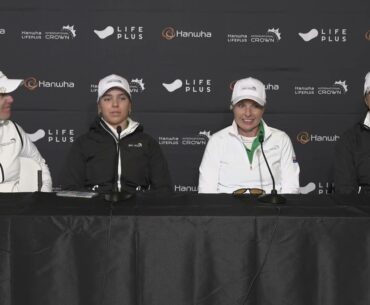 Australia Team Thursday Flash Interview Day 1 2023 International Crown