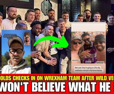 You Won't Believe What Ryan Reynolds Said About Wrexham's Vegas Party! WREXHAM NEWS