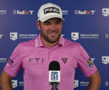 Corey Conners Saturday Flash Interview 2023 Wells Fargo Championship · Round 3