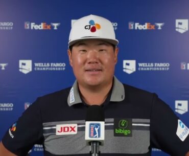 Sungjae Im Friday Flash Interview 2023 Wells Fargo Championship · Round 2