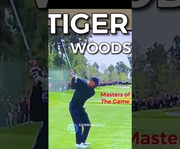 Tiger Woods Pure Flow Golf Swing | most stable wrists up and down #wrists #pure #kpga #lpga #masters
