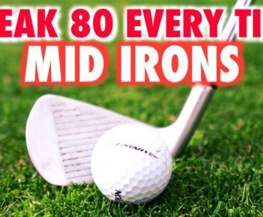 STOP doing this with your mid irons to break 80 every time (golf swing tips)
