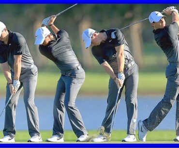 Swing Textbook "Rory Mcilroy" Perfect Range Swings & Slow Motions Iron Wood Driver