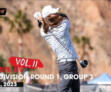 2023 World Long Drive Mesquite Vol. II | Open Division Round 1 Group 3
