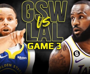Golden State Warriors vs Los Angeles Lakers Game 3 Full Highlights | 2023 WCSF | FreeDawkins