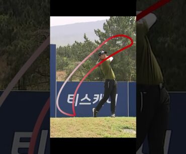 [2023 KPGA] 샷은 그 누구에게도 밀리지 않는다! 조우영 스윙궤도 | 골프존 오픈 in 제주 FR